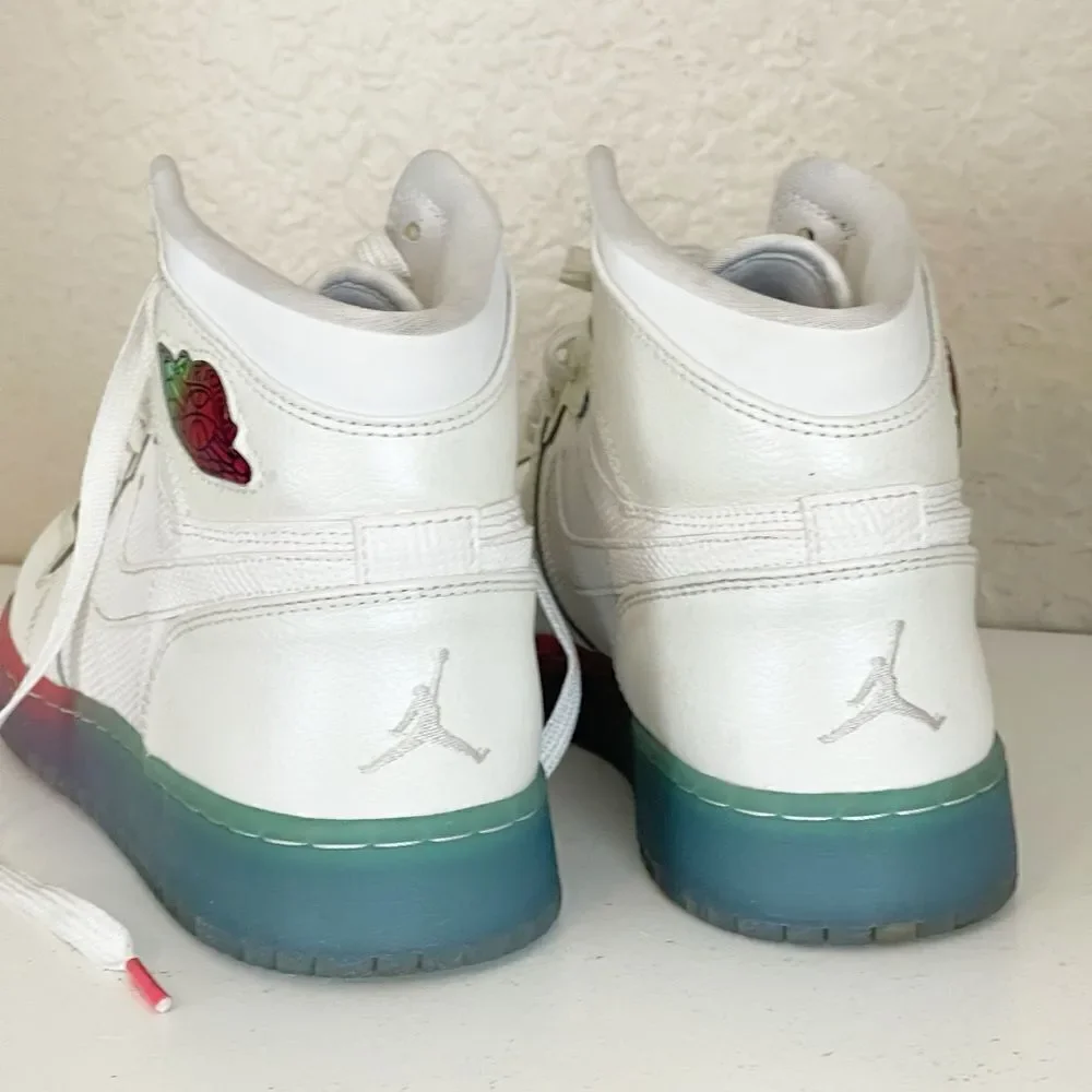 Air Jordan 1 high premium gradient sole rainbow gum Women’s 8/girls youth 6.5